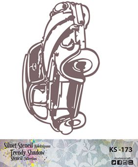 Siluet Stencil CSS-173