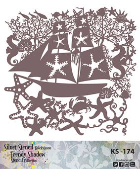 Siluet Stencil CSS-174