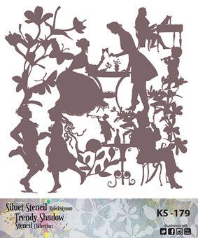 Siluet Stencil CSS-179