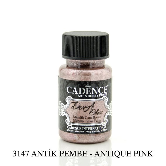 Antik Pembe 3147 Dora Metalik Cam Boyası 