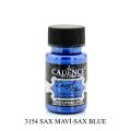 Sax Mavi 3154 Dora Metalik Cam Boyası 