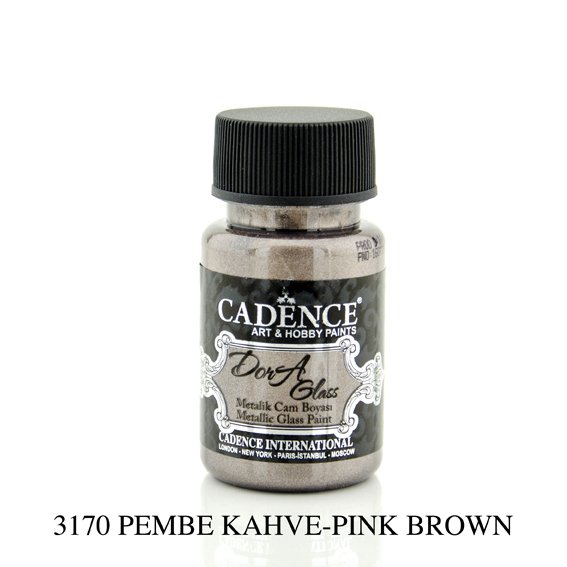 Pembe Kahve 3170 Dora Metalik Cam Boyası 