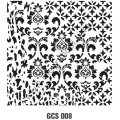 GCSS008 Grunge Serisi Stencil 25*25 cm