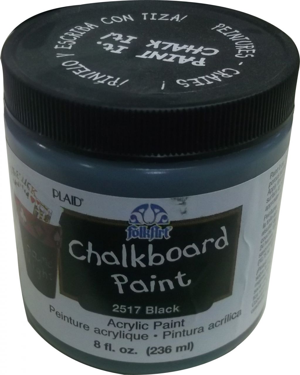 2517 Chalkboard Paint Black Tahta Boyası Siyah