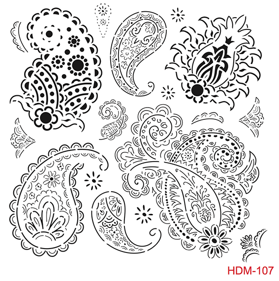 Home Decor Midi Stencil HDM107