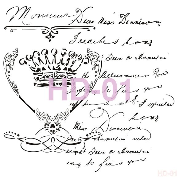 Home Decor Stencil HD-01