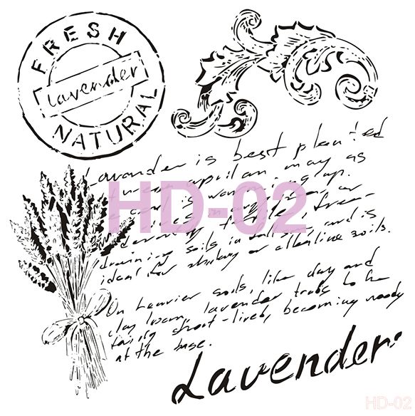 Home Decor Stencil HD-02