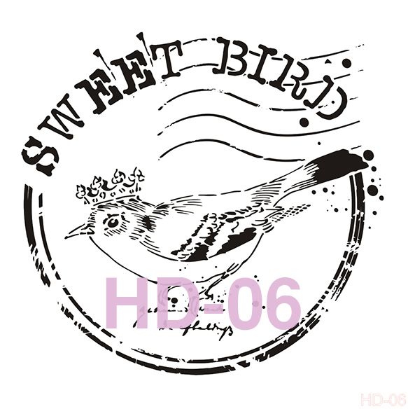 Home Decor Stencil HD-06