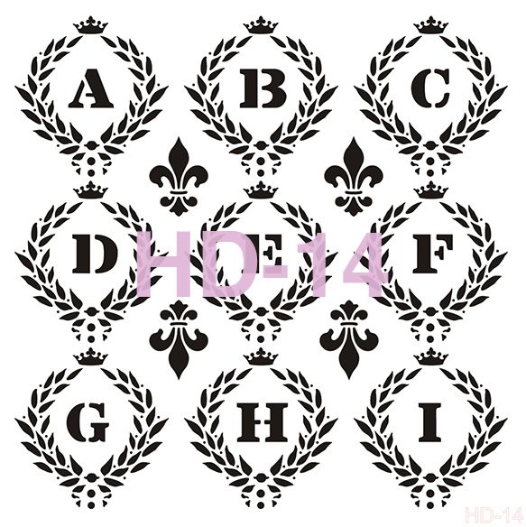 Home Decor Stencil HD-14
