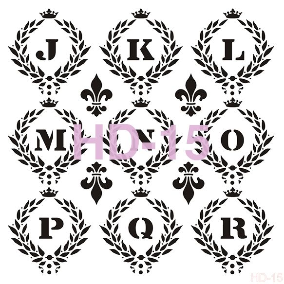Home Decor Stencil HD-15