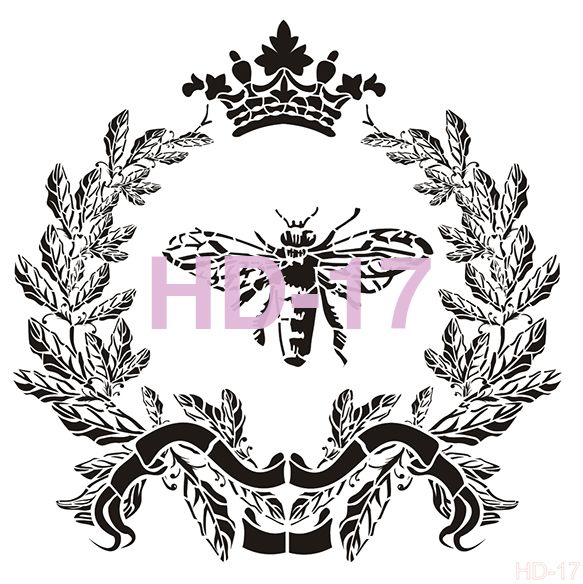 Home Decor Stencil HD-17