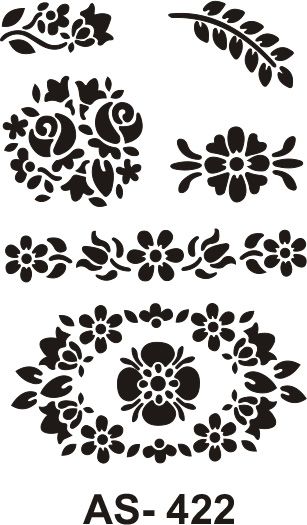 AS422 New Stencil Collection