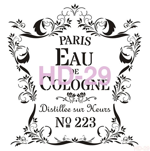 Home Decor Stencil HD-29