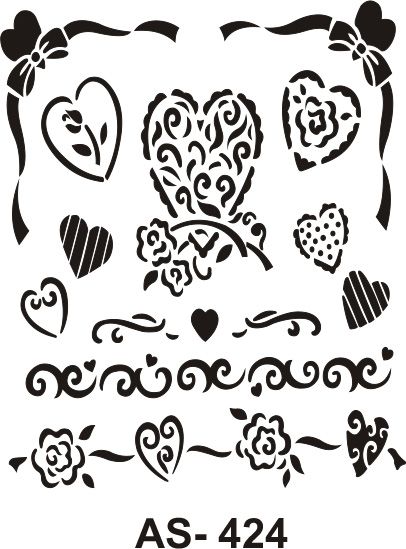 AS424 New Stencil Collection
