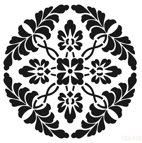 HD-113 Home Decor Stencil 45*43