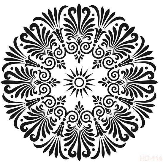 HD-114 Home Decor Stencil 45*43