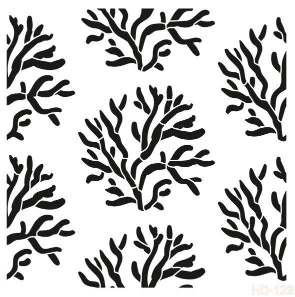 HD-122 Home Decor Stencil 45*45