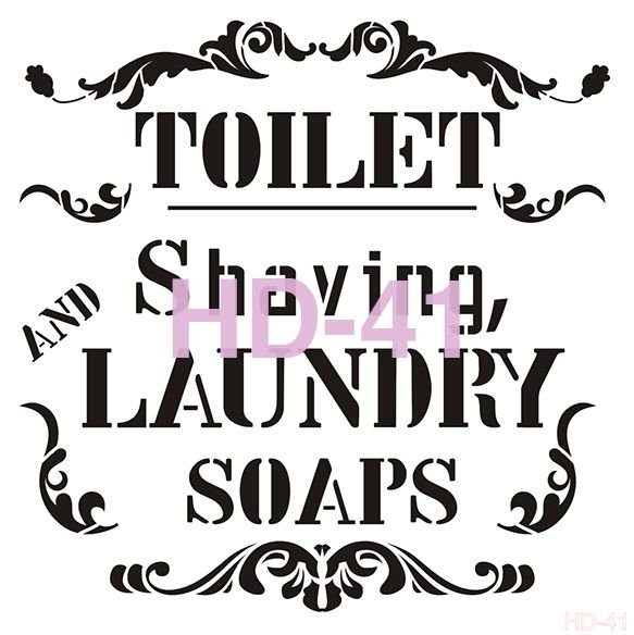 Home Decor Stencil HD-41