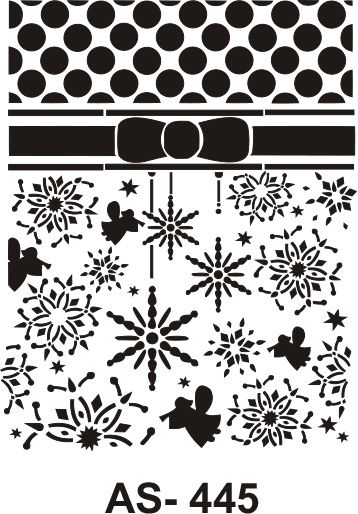 AS445 New Stencil Collection