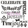 Home Decor Stencil HD-54
