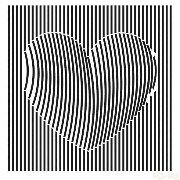 HD-143 Home Decor Stencil 45*45