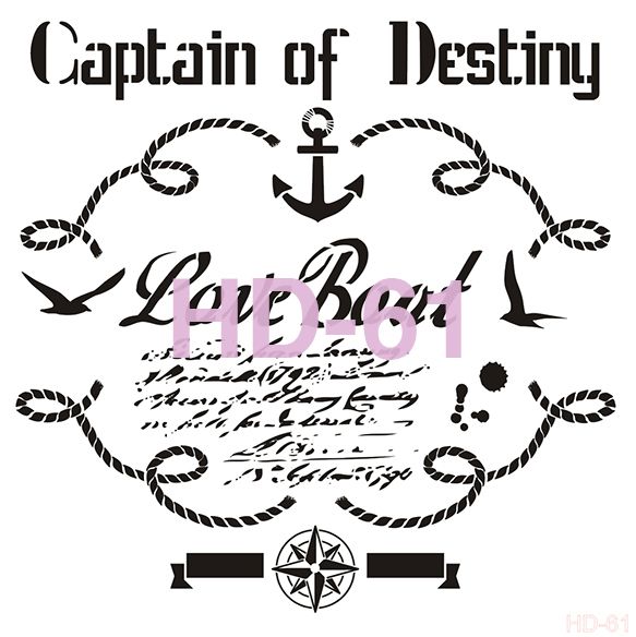 Home Decor Stencil HD-61