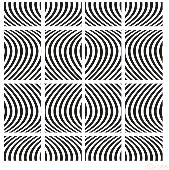 HD-144 Home Decor Stencil 45*45