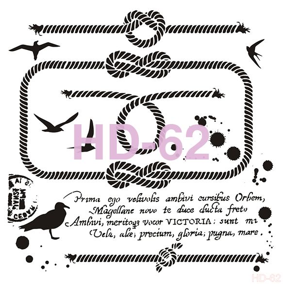 Home Decor Stencil HD-62