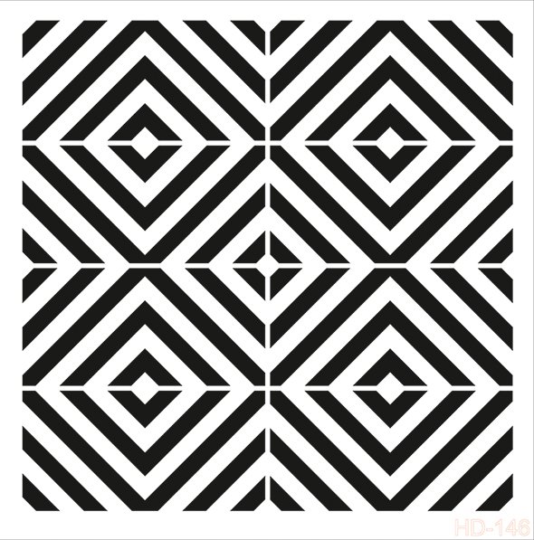 HD-146 Home Decor Stencil 45*45