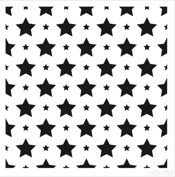 HD-164 Home Decor Stencil 45*45
