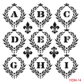 HDM014 Home Decor Midi Stencil 