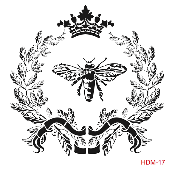 HDM017 Home Decor Midi Stencil 