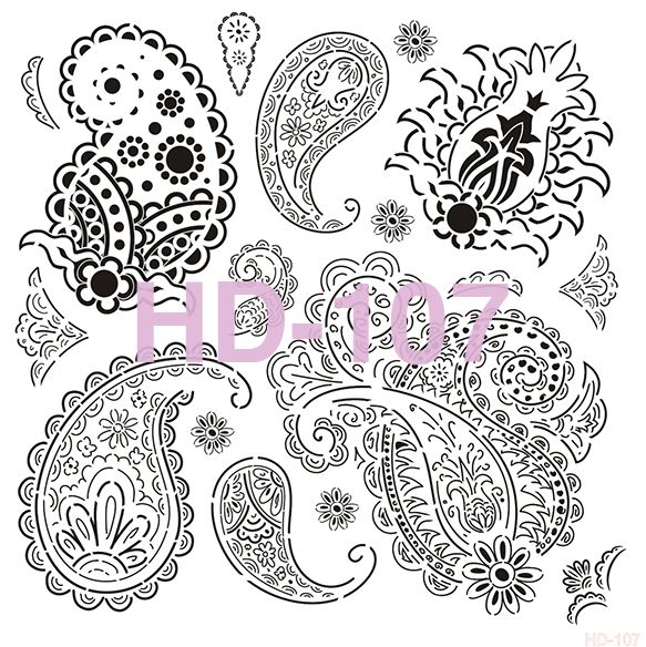 Home Decor Stencil HD-107