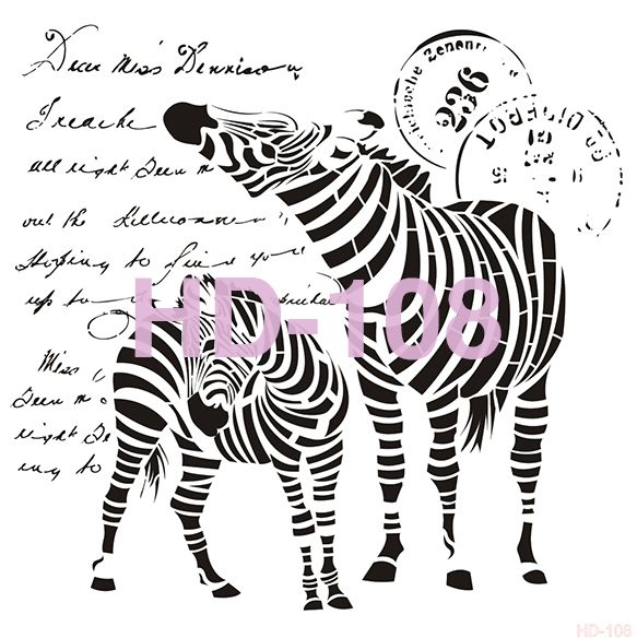 Home Decor Stencil HD-108