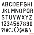 HDM059 Home Decor Midi Stencil 
