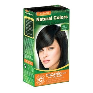 Natural Colors 4C Antrasit Kahve Organik Saç Boyası