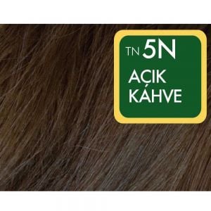 Natural Colors 5N Açık Kahve Organik Saç Boyası
