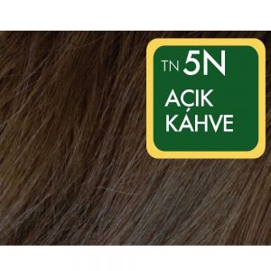 Natural Colors 5N Açık Kahve Organik Saç Boyası