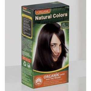 Natural Colors 5D Açık Kestane Organik Saç Boyası