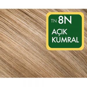 Natural Colors 8N Açık Kumral Organik Saç Boyası