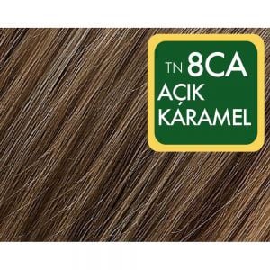 Natural Colors 8CA Açık Karamel Organik Saç Boyası