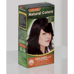 Natural Colors 4RR Koyu Kızıl Organik Saç Boyası