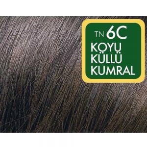 Natural Colors 6C Koyu Küllü Kumral Organik Saç Boyası