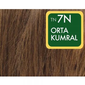 Natural Colors 7N Orta Kumral Organik Saç Boyası