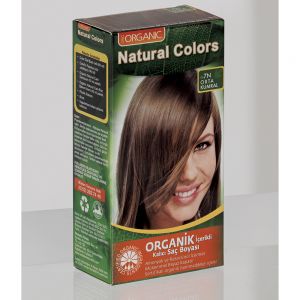 Natural Colors 7N Orta Kumral Organik Saç Boyası