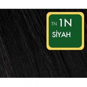 Natural Colors 1N Siyah Organik Saç Boyası