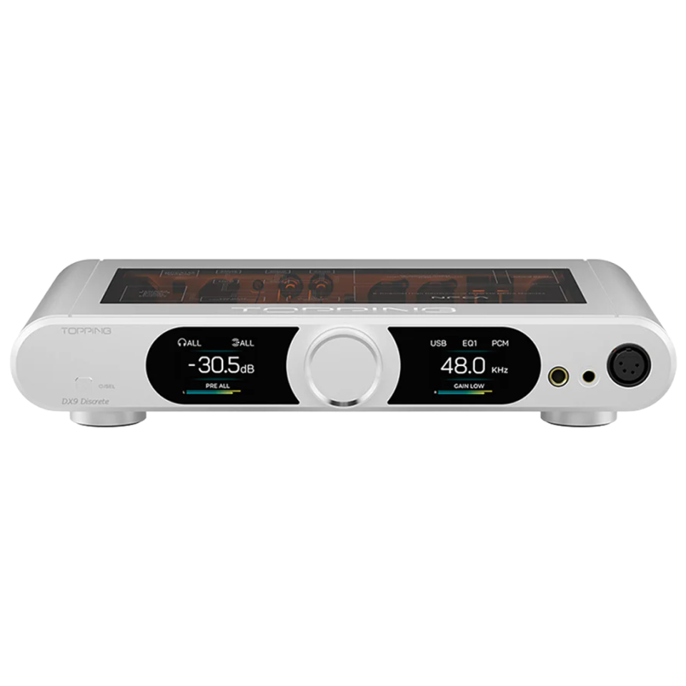 DX9 Discrete DAC & Headphone Amplifier | Silver