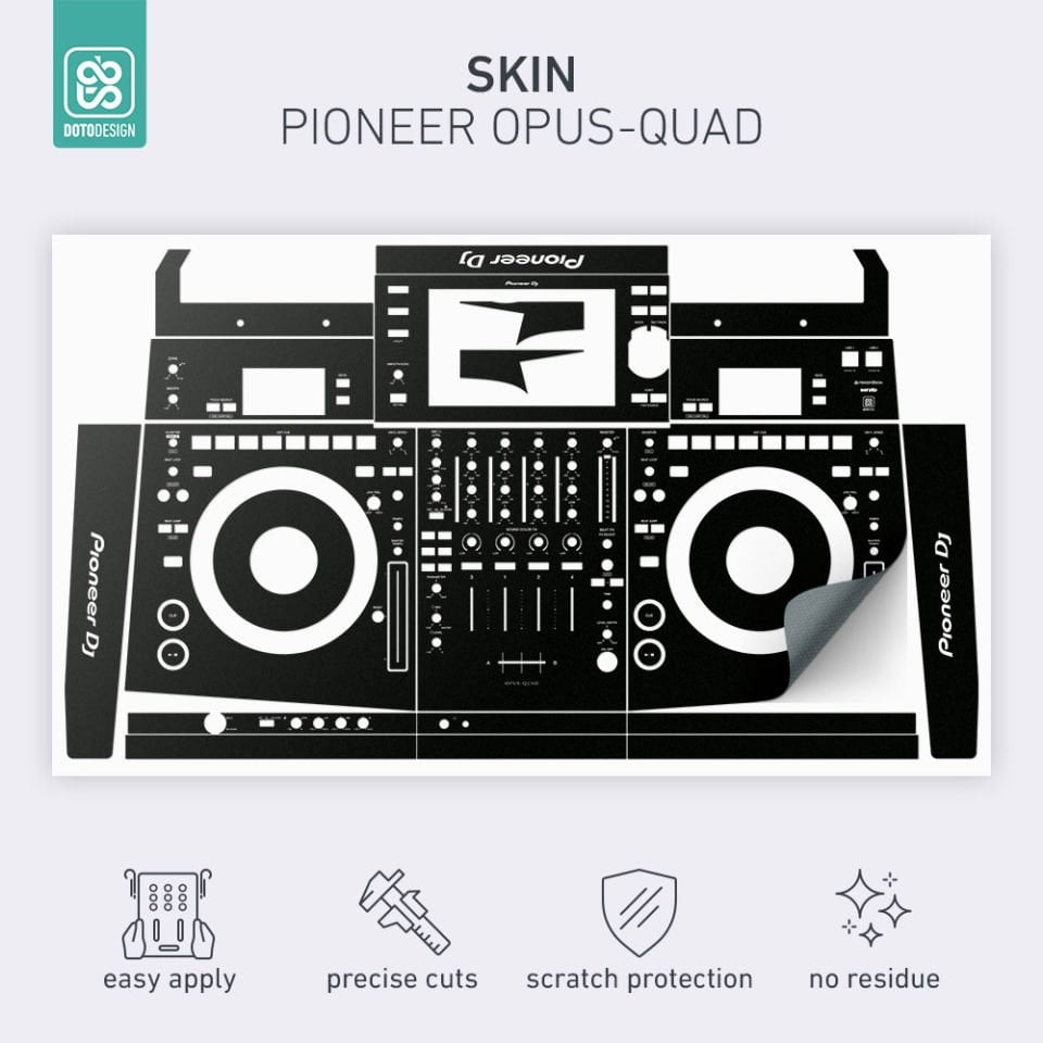 Skin OPUS-QUAD | FULL COLORS Black