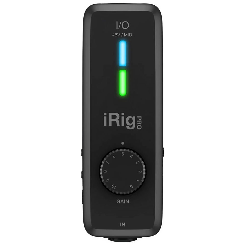 IK Multimedia iRig PRO I/O Tüm Ekipmanlarınız İçin Ultra Kompakt