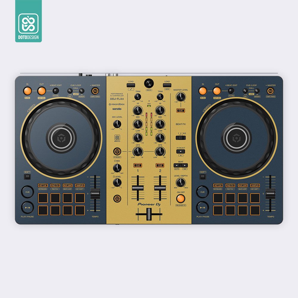Doto Design Skin DDJ-FLX4 | Mash-Up | Pioneer DDJ-FLX4 DJ